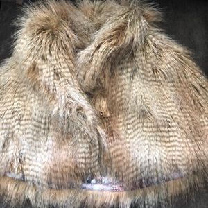 Ted Baker faux fur capelet